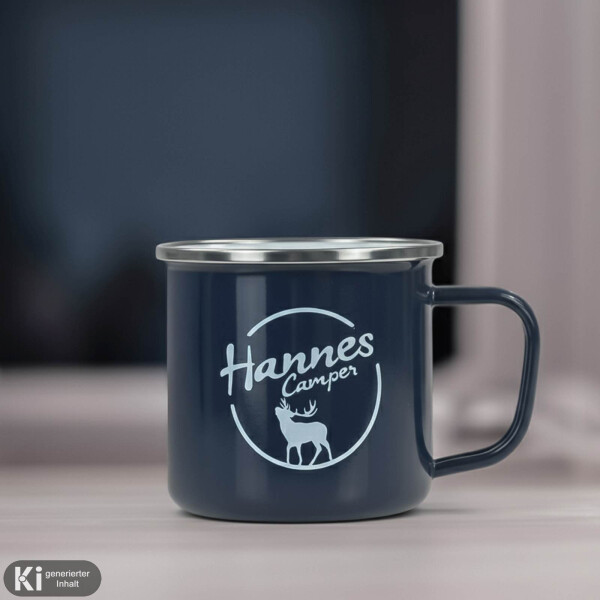 EmailleTasse "Hannes Camper"
