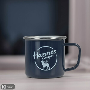 EmailleTasse "Hannes Camper"