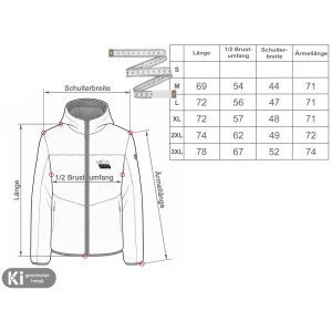 Herren Teddyfleece-Jacke "VIICA VANS" offwhite