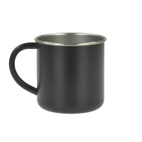 Recycling Edelstahl Tasse "Hannes Camper"