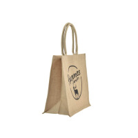 Jute ShoppingBag "Hannes Camper" – Natur (40 x 34 cm)
