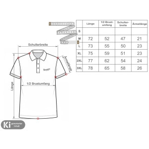 Herren Poloshirt BASIC "Hannes Camper" black