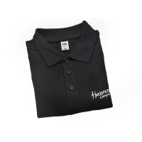 Herren Poloshirt BASIC "Hannes Camper" black