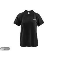 Damen Poloshirt BASIC "Hannes Camper" black