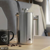 French Press Edelstahl – Robuste Kaffeemaschine für Camper & Vanlife