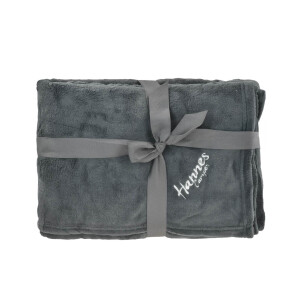 Kuscheldecke 130x180cm "Hannes Camper" grau