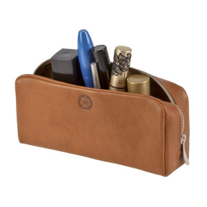 Kosmetiktasche "Faschina" Leder
