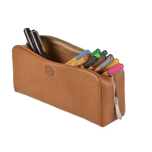 Kosmetiktasche "Faschina" Leder