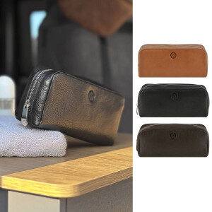 Kosmetiktasche "Faschina" Leder