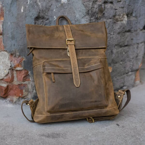 Rucksack "Summit" Vintage Leder antikbraun