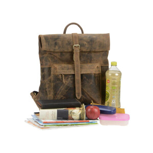 Rucksack "Summit" Vintage Leder antikbraun
