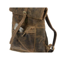 Rucksack "Summit" Vintage Leder antikbraun