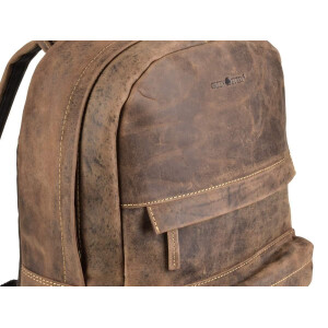 Rucksack "Mike" Vintage Leder antikbraun
