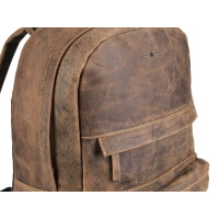 Rucksack "Mike" Vintage Leder antikbraun