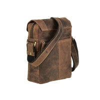 Umhängetasche "Ben" Vintage Leder antikbraun