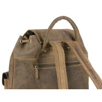 Rucksack "Tundra" Vintage Leder antikbraun