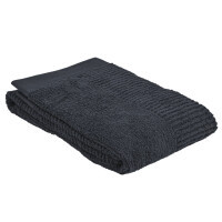 Badehandtuch "Classic" 70x140cm schwarz