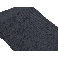 Badehandtuch "Classic" 70x140cm schwarz